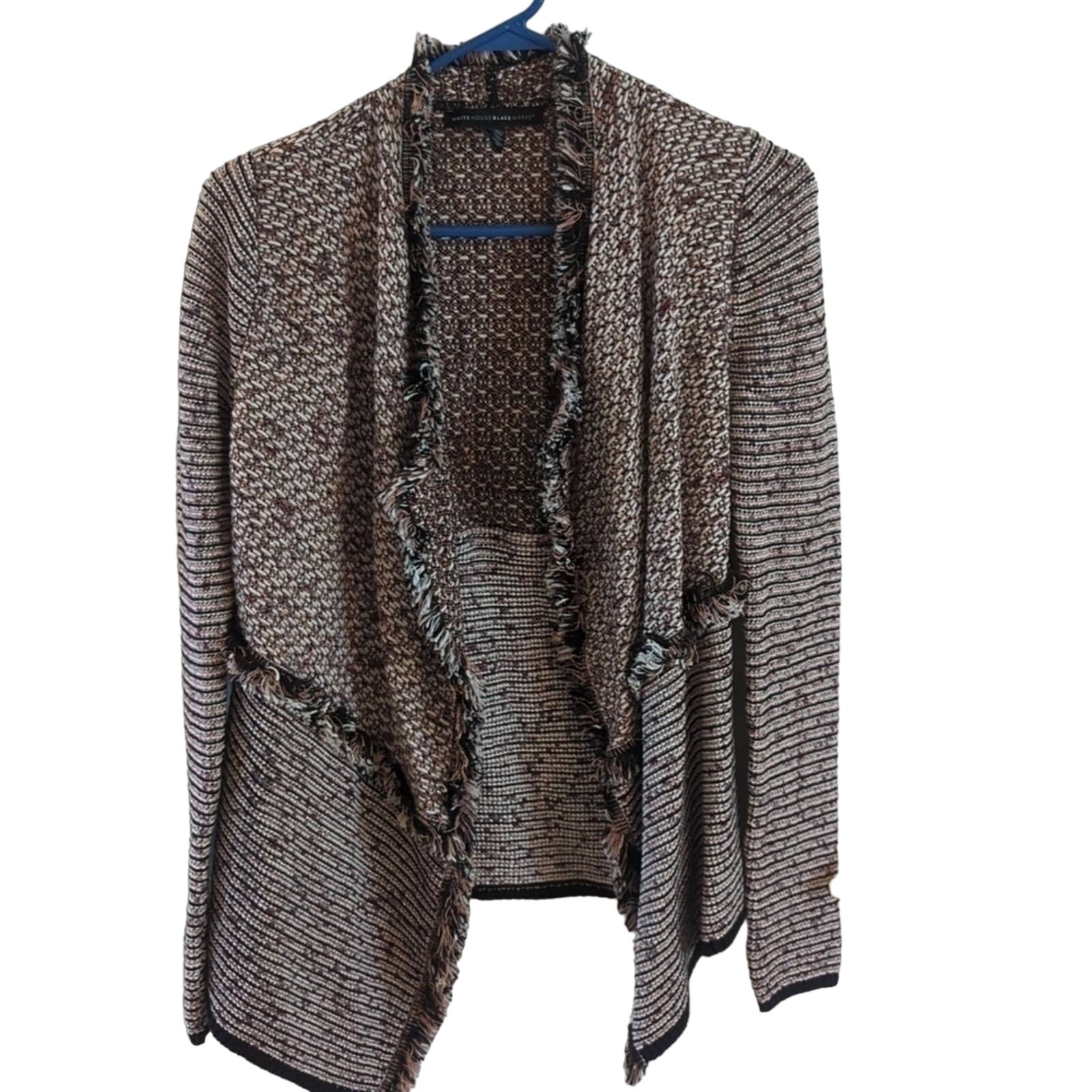 Euc Whbm Sweater Jacket, S